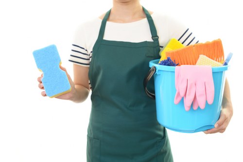 Professional Airbnb cleaning in a modern rental living room