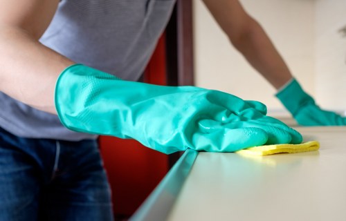Detailed cleaning service in a Chiswick kitchen